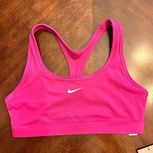 Nike Swoosh Bra - Small - Fireberry